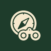 Navigation tools graphic with beige color